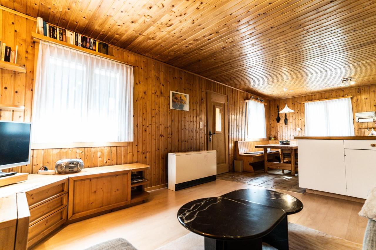 Haus Birchi, Fiesch 3.5-Zimmerwohnung Birchi Bagian luar foto