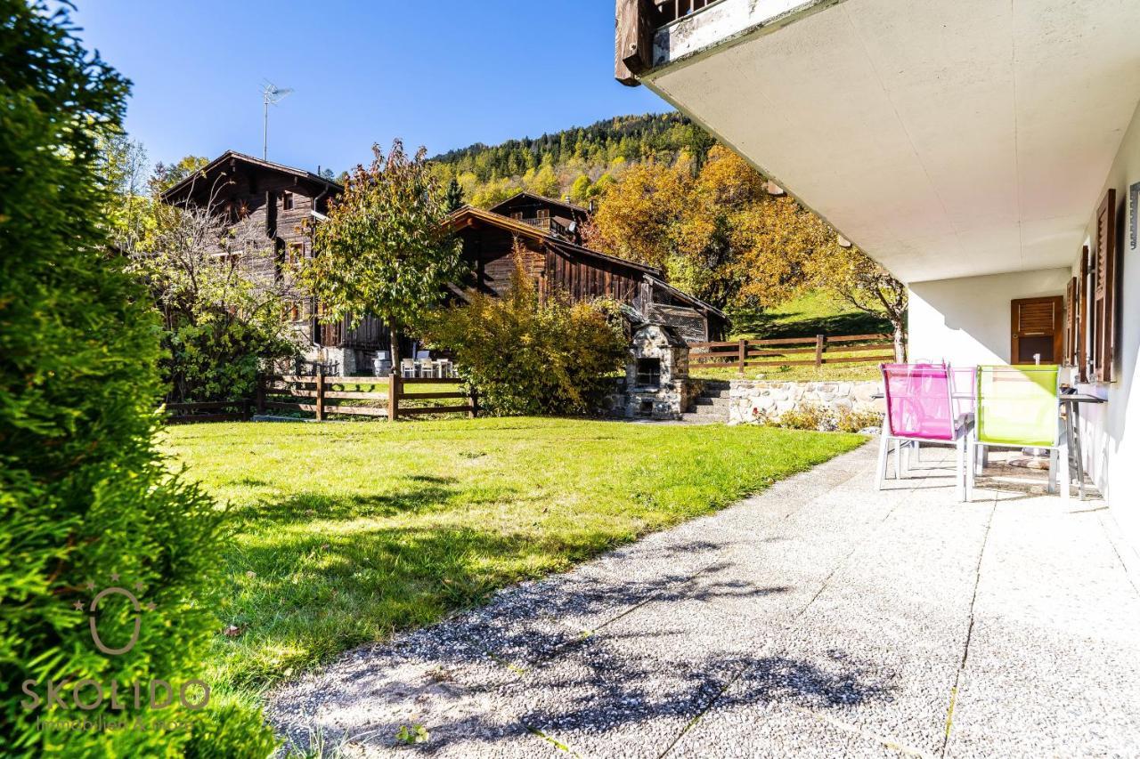 Haus Birchi, Fiesch 3.5-Zimmerwohnung Birchi Bagian luar foto