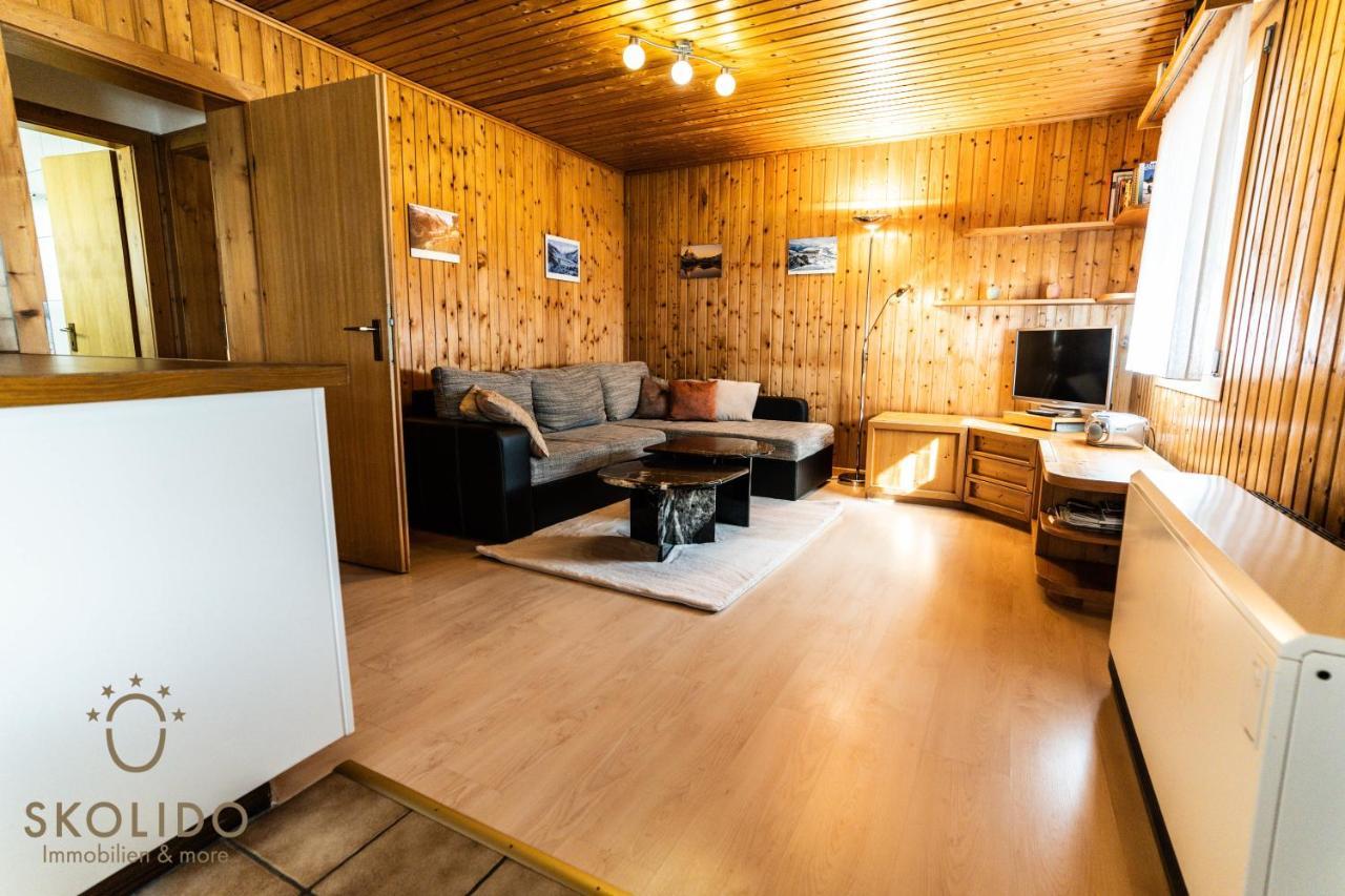 Haus Birchi, Fiesch 3.5-Zimmerwohnung Birchi Bagian luar foto