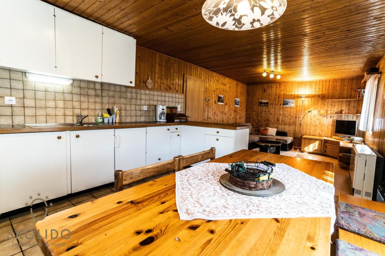 Haus Birchi, Fiesch 3.5-Zimmerwohnung Birchi Bagian luar foto